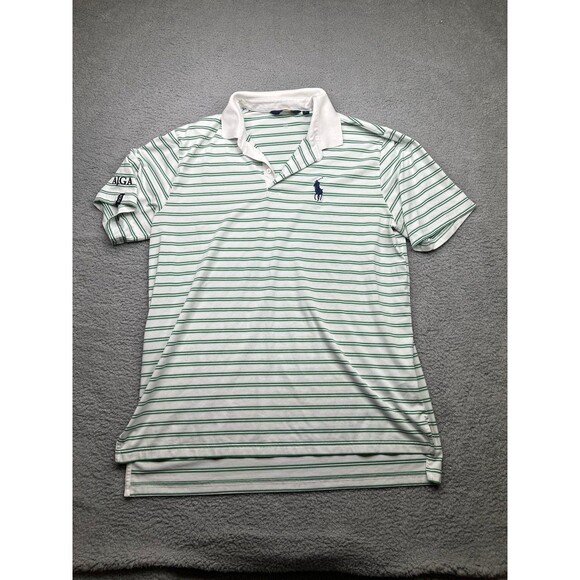 Ralph Lauren Polo Golf AJGA logo on sleeve size xl big pony wicking - Picture 1 of 7